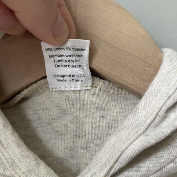 Little One Shop Cream 3-6 Month Baby Romper Gender Neutral EUC - Picture 7 of 7